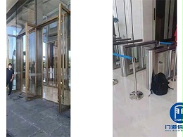 大廈進出口超高地彈門維修與內(nèi)部速通門巡檢