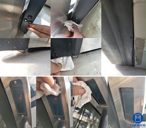 旋轉(zhuǎn)門廠家保養(yǎng)大廈4樘自動(dòng)兩翼旋轉(zhuǎn)門服務(wù)案例