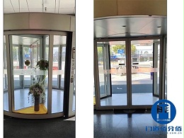 泰州旋銀行自動旋轉(zhuǎn)門維修保養(yǎng)實(shí)錄