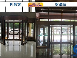 旋轉(zhuǎn)門拆裝注意事項