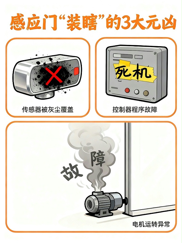 感應(yīng)門故障原因無(wú)水印