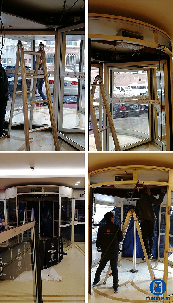 三翼自動旋轉(zhuǎn)門升級