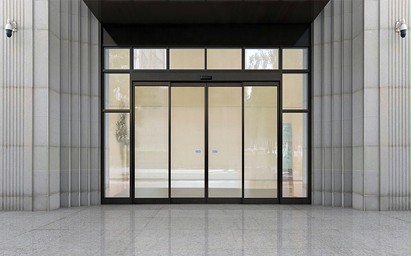 自動(dòng)門門區(qū)設(shè)計(jì)效果圖