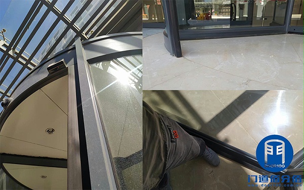 文化館寶盾自動(dòng)三翼旋轉(zhuǎn)門(mén)巡檢