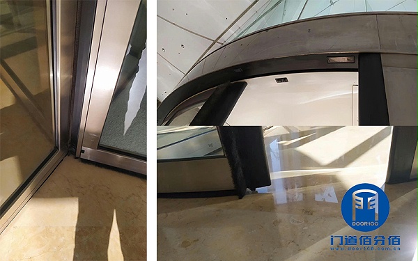 中國婦女活動中心旋轉(zhuǎn)門保養(yǎng)過程實(shí)錄