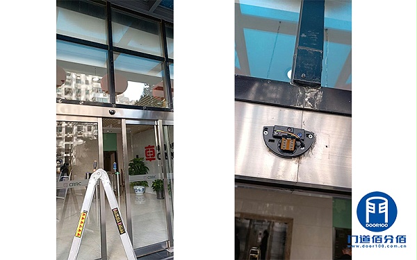 平移式自動(dòng)門(mén)開(kāi)門(mén)感應(yīng)器維修更換實(shí)例分享