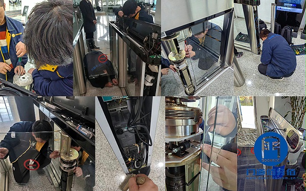 滿血復活：大廈內(nèi)部多個速通門通道維保案例