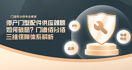 停產(chǎn)門型配件供應(yīng)難題如何破局？門道佰分佰三維保障體系解析