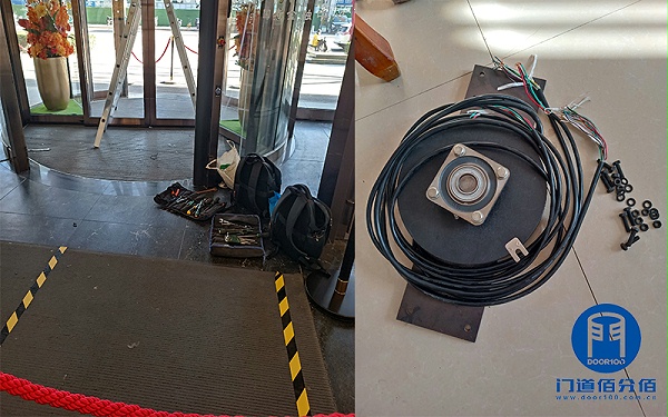 故障維修案例丨自動(dòng)旋轉(zhuǎn)門(mén)導(dǎo)電滑環(huán)更換