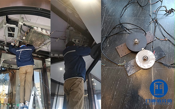 故障維修案例丨自動(dòng)旋轉(zhuǎn)門(mén)導(dǎo)電滑環(huán)更換