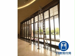 山東淄博藝術(shù)中心重型自動(dòng)感應(yīng)玻璃門維修服務(wù)案例