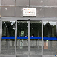 北京國航總部大樓自動門維修服務(wù)