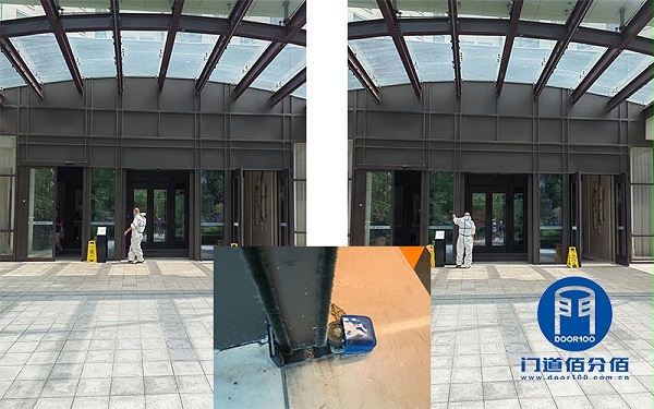 案例介紹丨北京泰康養(yǎng)老社區(qū)平移玻璃自動(dòng)門(mén)維修