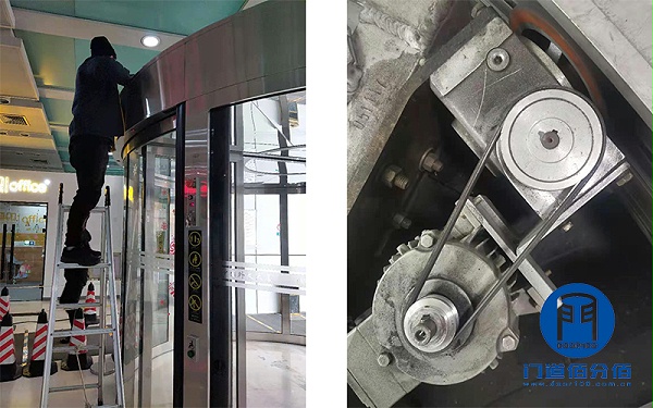 案例介紹：自動(dòng)旋轉(zhuǎn)門(mén)異響故障維修處理