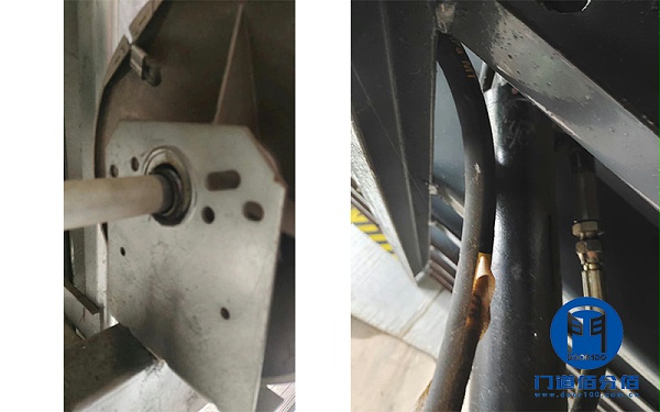 移動公司倉庫提升門保養(yǎng)案例