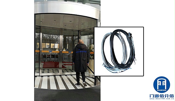 企業(yè)大樓自動(dòng)旋轉(zhuǎn)門防夾對(duì)射電子眼維修更換服務(wù)案例