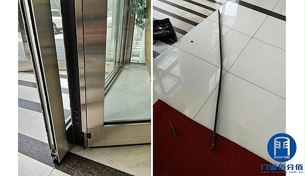 企業(yè)大樓自動(dòng)旋轉(zhuǎn)門防夾對(duì)射電子眼維修更換服務(wù)案例