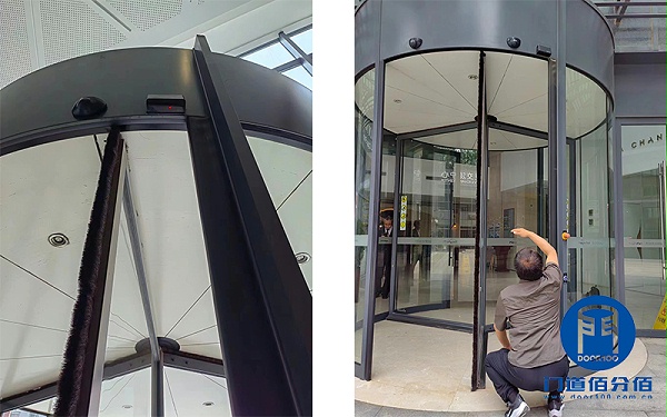 自動旋轉(zhuǎn)門（三翼）保養(yǎng)案例，教你如何延長使用壽命