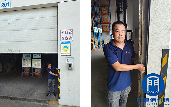 服務(wù)案例丨江蘇移動(dòng)倉(cāng)庫(kù)園區(qū)提升門控制故障維修