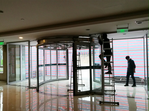 旋轉(zhuǎn)門升級