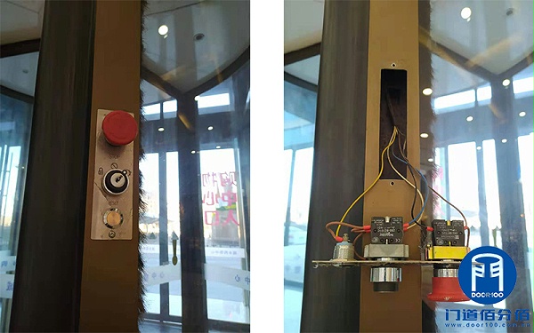 凱必盛售后維修案例之購物廣場旋轉門鑰匙維修故障檢測