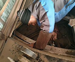 度假村美亞寶盾旋轉(zhuǎn)門配件維修