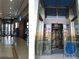 購物中心凱必盛自動三翼旋轉(zhuǎn)門與多瑪自動玻璃門保養(yǎng)項目