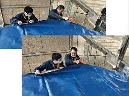 防雨罩-自動(dòng)旋轉(zhuǎn)門防雨裝置