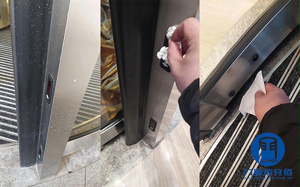 obe歐必翼兩翼、三翼自動旋轉(zhuǎn)門保養(yǎng)全過程實錄