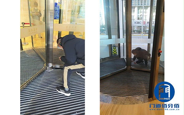 obe歐必翼兩翼、三翼自動旋轉(zhuǎn)門保養(yǎng)全過程實錄