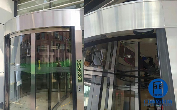 兩翼電動旋轉(zhuǎn)門防夾故障，更換新式激光防夾傳感器解決問題