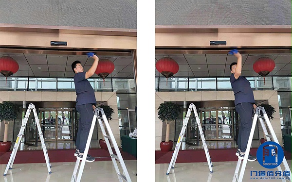 自動玻璃感應(yīng)門啟動與防夾二合一感應(yīng)器安裝服務(wù)