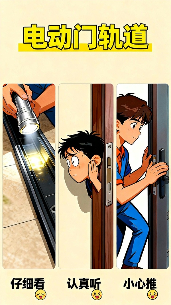 電動門軌道無水印