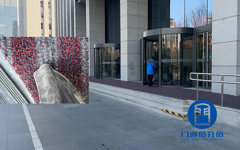 自動旋轉(zhuǎn)門門停，故障燈B亮維修實例