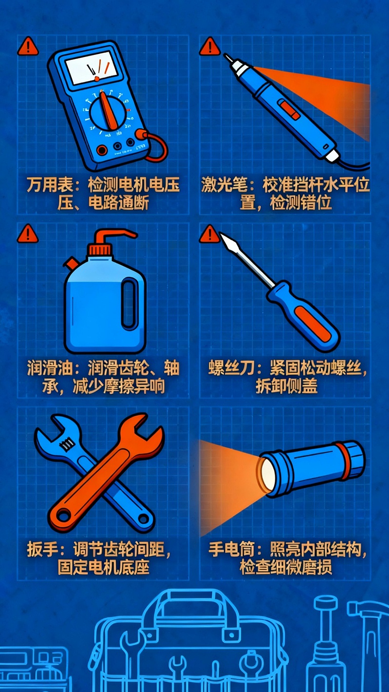 工業(yè)工具簡筆畫海報(除水印)