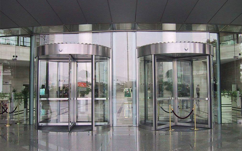 四翼自動旋轉門