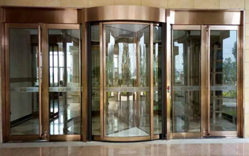 三翼自動旋轉門