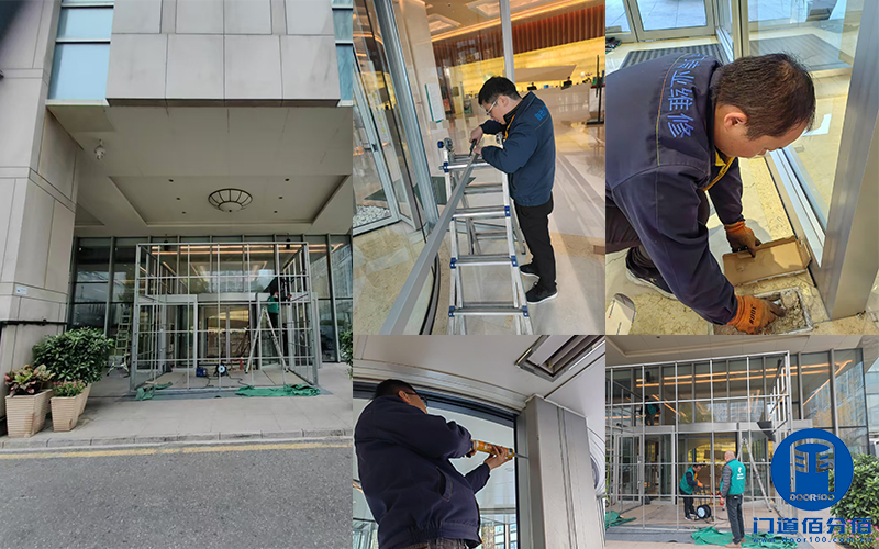 維修再現(xiàn)光彩：旋轉(zhuǎn)門門區(qū)大修與地面重做案例分享