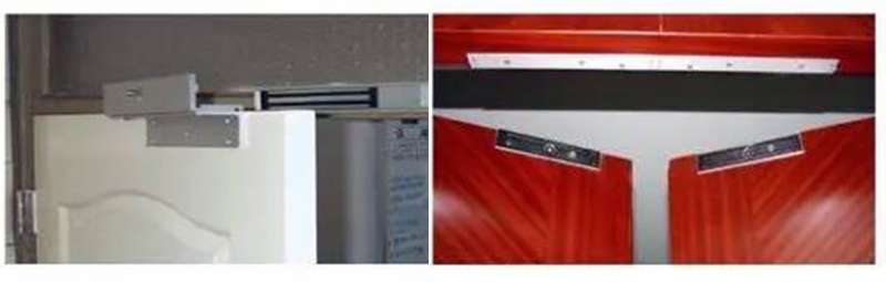 磁力鎖安裝示例