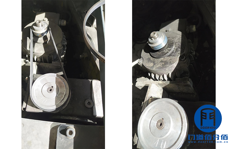 中國婦女活動中心旋轉門保養(yǎng)過程實錄