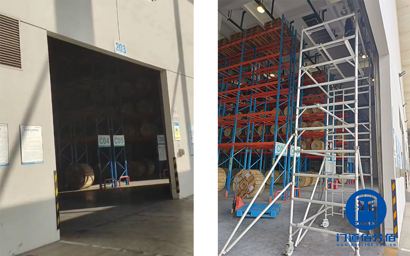 項(xiàng)目案例：江蘇移動(dòng)提升門維修（電機(jī)控制器更換）