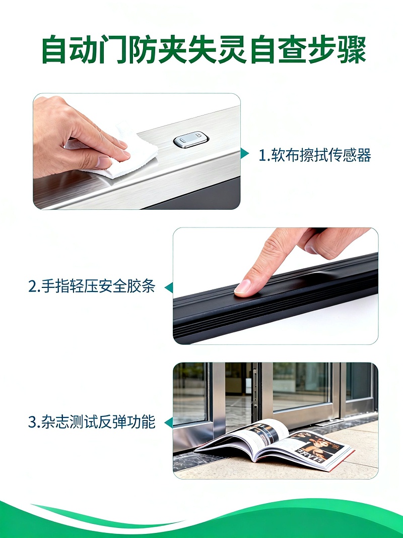 自動門自查步驟無水印