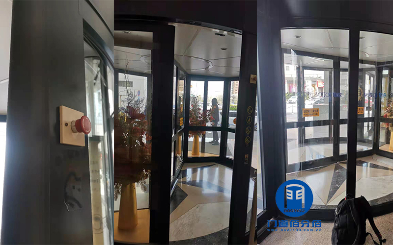 案例分享：大廈自動(dòng)旋轉(zhuǎn)門(mén)保養(yǎng)服務(wù)