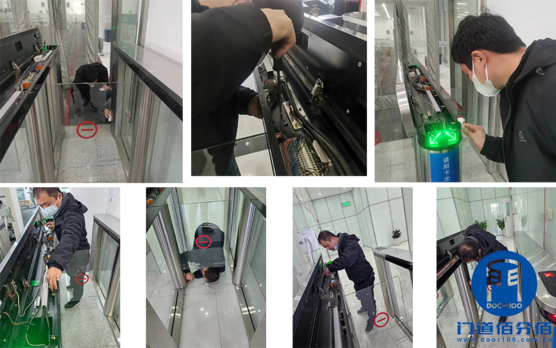 百度項目46個通道速通門巡檢保養(yǎng)、維修服務