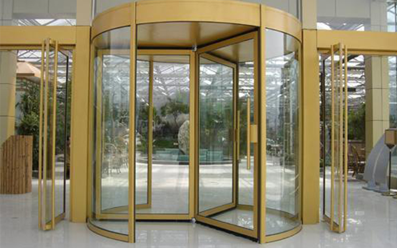 旋轉(zhuǎn)門外飾工藝中的氟碳噴涂介紹