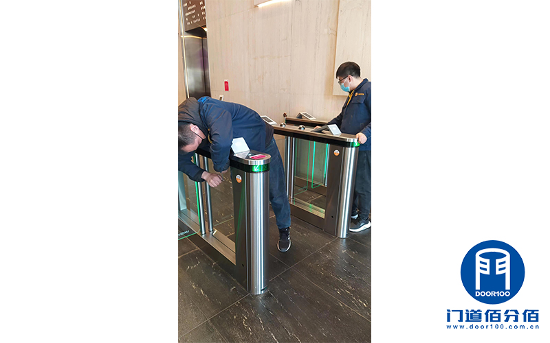 案例分享丨寫字樓內(nèi)部寶盾速通門開關異響故障維修
