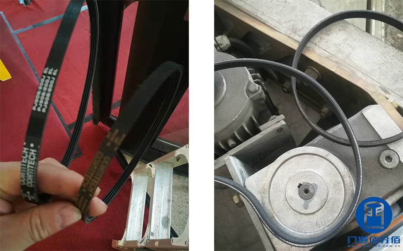 寫(xiě)字樓出入口電動(dòng)旋轉(zhuǎn)門(mén)皮帶維修與鑰匙更換