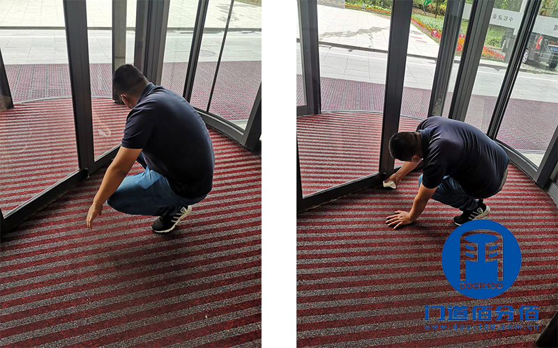 如何延長寶盾旋轉(zhuǎn)門使用壽命？維保案例帶你了解