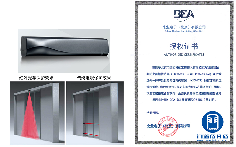 企業(yè)大門(mén)自動(dòng)平移門(mén)傳感器換新
