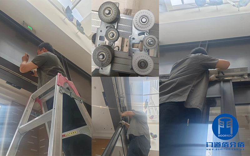 維修護航丨泰康養(yǎng)老社區(qū)多瑪自動門故障維修紀實